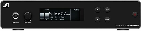 open zoom image for Sennheiser XSW IEM SET Wireless In-Ear Monitor System, Band A (476 - 500 MHz), Transmitter Front