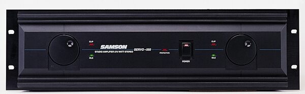 open zoom image for Samson Servo 550 Power Amplifier, Main