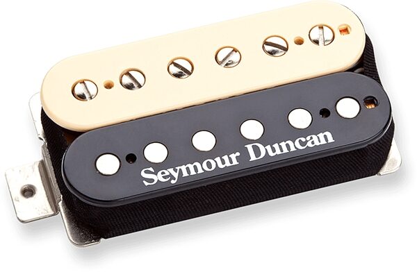 open zoom image for Seymour Duncan SH2 Jazz Humbucker Pickup, Zebra, Neck, Action Position Back