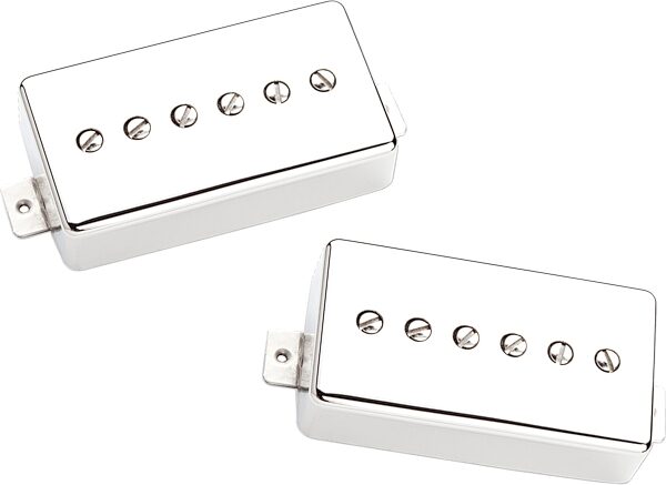 open zoom image for Seymour Duncan Hot Phat Cat Silencer Electric Guitar Pickup Set, Nickel, Action Position Front