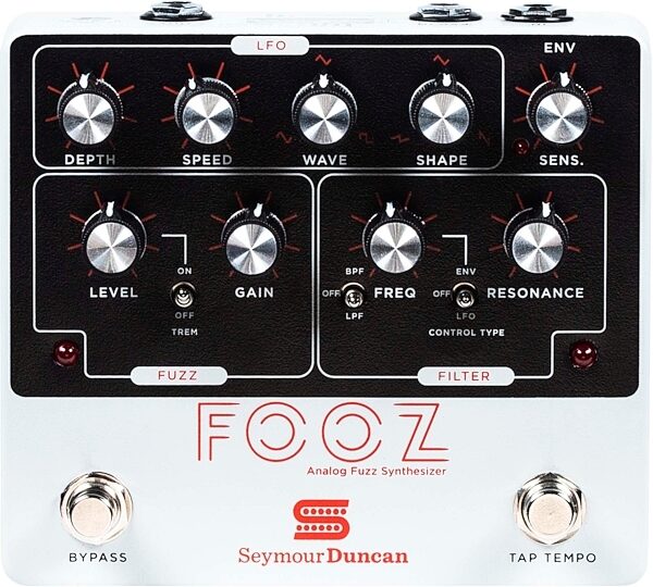 open zoom image for Seymour Duncan FOOZ Analog Fuzz Synthesizer Pedal, Action Position Back