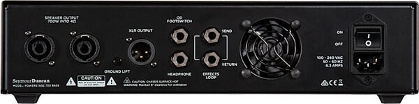 open zoom image for Seymour Duncan PowerStage 700 Bass Amplifier, New, Action Position Back