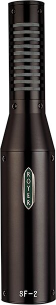 open zoom image for Royer Labs SF-2 Active Small-Diaphragm Ribbon Microphone, Stereo Matched Pair, SF-2-MP, Action Position Back