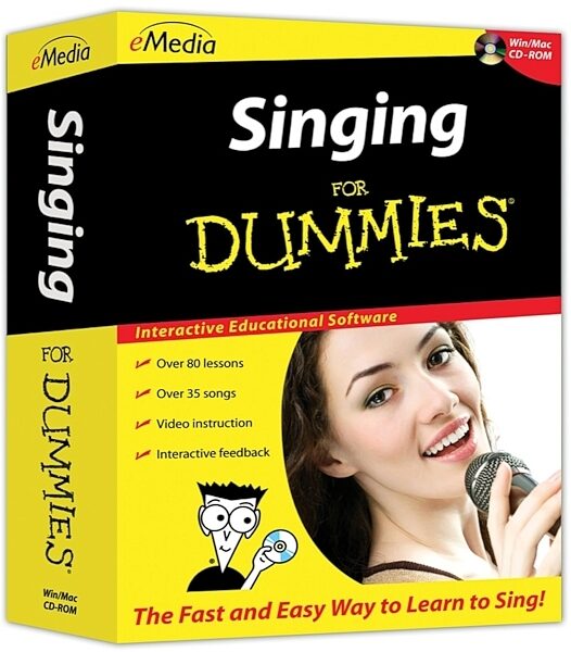 open zoom image for eMedia Singing for Dummies Software, Main