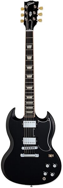 open zoom image for Gibson SG Standard Min-ETune Electric Guitar (with Case), Ebony