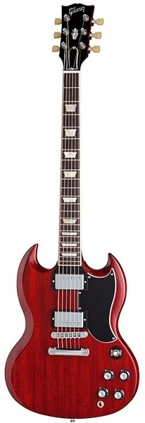 open zoom image for Gibson SG Standard Min-ETune Electric Guitar (with Case), Heritage Cherry