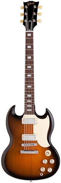 open zoom image for Gibson SG Special '70s Tribute Electric Guitar, with Gig Bag, Satin Vintage Sunburst