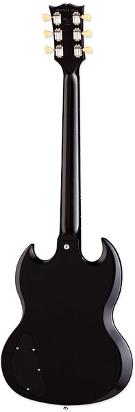 open zoom image for Gibson SG Special '70s Tribute Electric Guitar, with Gig Bag, Satin Vintage Sunburst Back