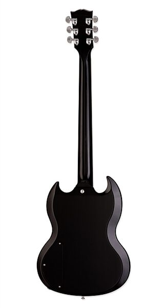 open zoom image for Gibson SG Diablo Premium Plus Electric Guitar (with Case), Transparent Black Back