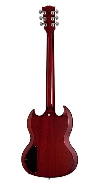 open zoom image for Gibson SG Diablo Premium Plus Electric Guitar (with Case), Iced Tea Back