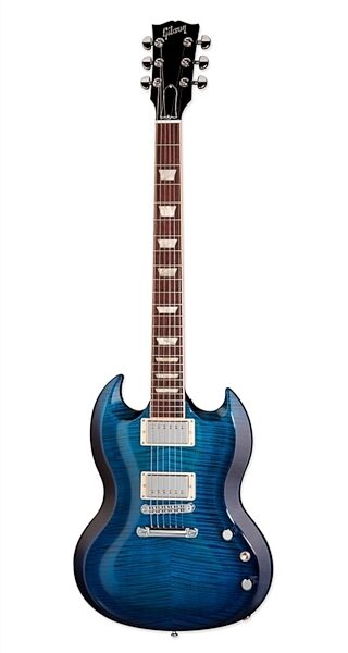 open zoom image for Gibson SG Diablo Premium Plus Electric Guitar (with Case), Manhattan Midnight