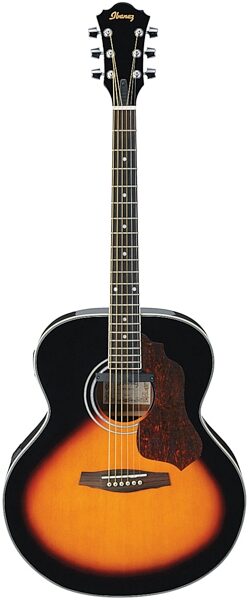 open zoom image for Ibanez SGE130 Sage Series Acoustic-Electric Guitar, Vintage Sunburst