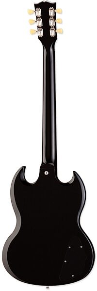 open zoom image for Gibson Left-Handed SG Junior Electric Guitar with Gig Bag, Ebony Back