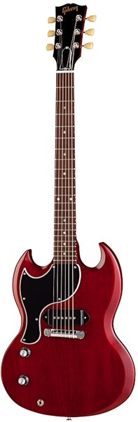 open zoom image for Gibson Left-Handed SG Junior Electric Guitar with Gig Bag, Heritage Cherry