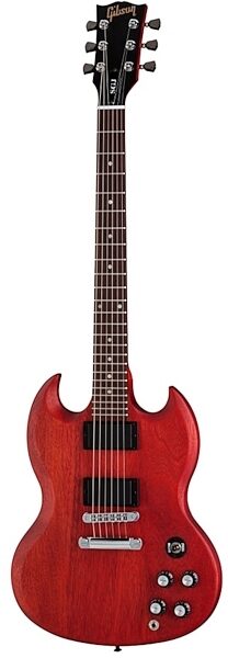 open zoom image for Gibson SGJ Electric Guitar, Cherry