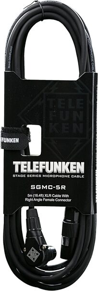 open zoom image for Telefunken SGMC XLR Right Angle Microphone Cable, 5 Meter (16.4 foot), SGMC-5R, Main