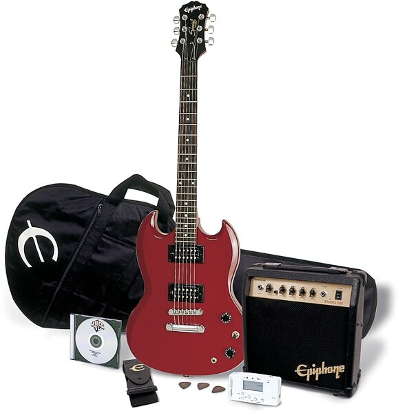 open zoom image for Epiphone SG Special Players Pack Electric Guitar Package, Main