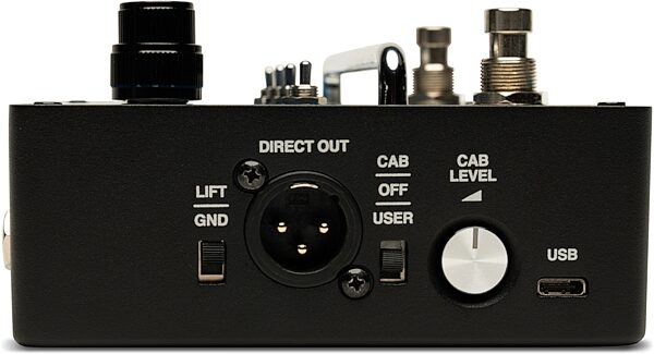 open zoom image for Ampeg SGT-DI Blue Line Anniversary Edition Dual-Voice Preamp Compressor and DI Pedal, New, Action Position Back