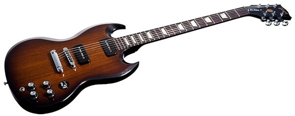 open zoom image for Gibson SG '50s Tribute Electric Guitar, Vintage Sunburst Closeup