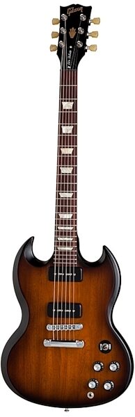 open zoom image for Gibson SG '50s Tribute Min-ETune Electric Guitar, Vintage Sunburst