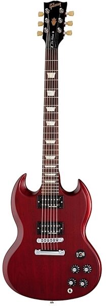 open zoom image for Gibson SG '70s Tribute Min-ETune Electric Guitar, Heritage Cherry