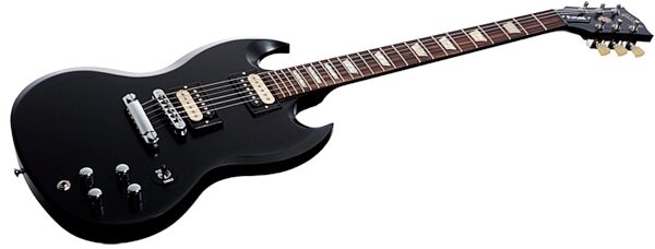 open zoom image for Gibson SG Future Tribute Min-ETune Electric Guitar, Ebony Closeup