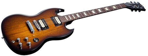 open zoom image for Gibson SG Future Tribute Electric Guitar, Vintage Sunburst Closeup