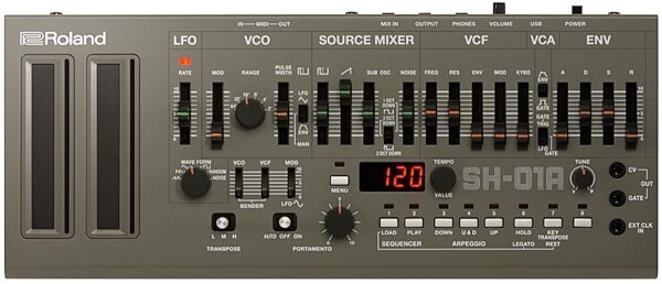 open zoom image for Roland SH-01A Boutique Series Desktop Synthesizer, New, Main