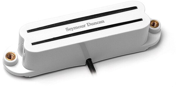 open zoom image for Seymour Duncan Hot Rails Humbucker Pickup for Strat, Black, SHR1B, Bridge, White