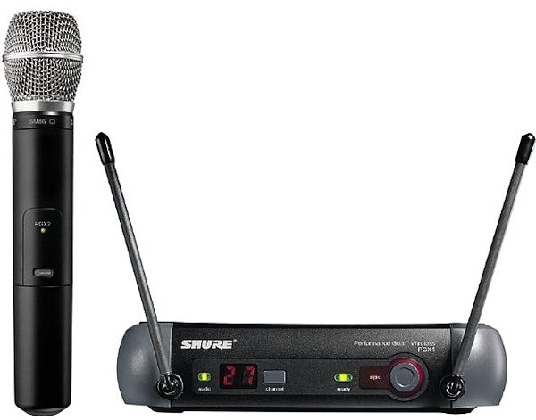 open zoom image for Shure PGX24/SM86 UHF Handheld Wireless Microphone System, Main