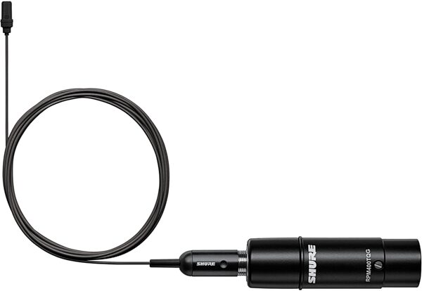open zoom image for Shure UL4 UniPlex Cardioid Omnidirectional Lavalier Microphone, Black, XLR Connector, UL4B/C-XLR-A, Main