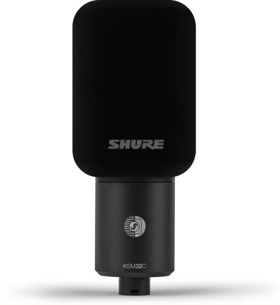 open zoom image for Shure A32CWS-KSM Flocked Foam Windscreen, New, Action Position Back
