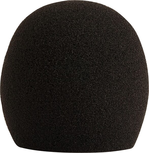 open zoom image for Shure A58WS Foam Windscreen, Black, Action Position Back