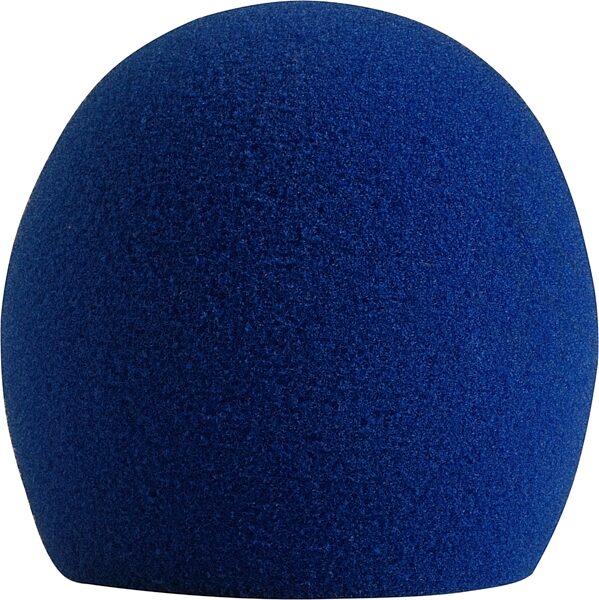 open zoom image for Shure A58WS Foam Windscreen, Blue, Action Position Back