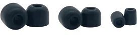 open zoom image for Shure Comply P-Series Foam Sleeves for Earphones, 3 Pairs, (1 Small, 1 Medium, 1 Large), Action Position Back