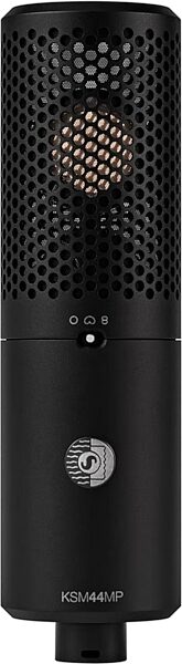 open zoom image for Shure KSM44MP Multi-Pattern Large-Diaphragm Condenser Microphone, New, Action Position Back