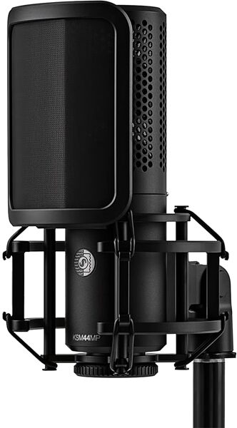 open zoom image for Shure KSM44MP Multi-Pattern Large-Diaphragm Condenser Microphone, New, Action Position Back
