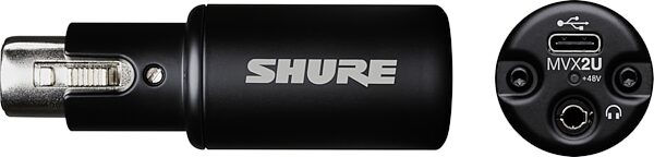 open zoom image for Shure MVX2U Gen 2 Digital Audio Interface, New, Action Position Back