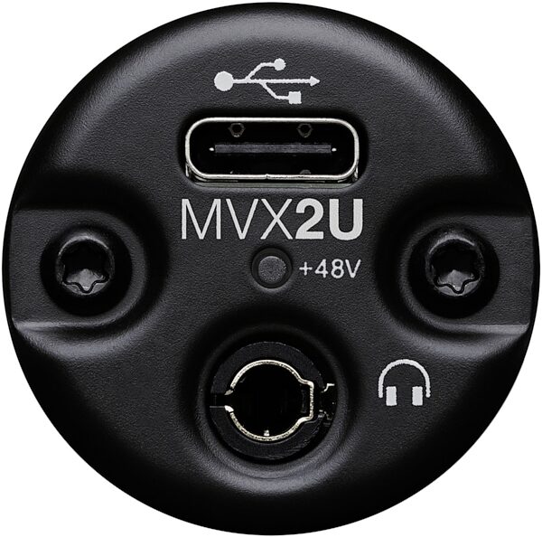 open zoom image for Shure MVX2U MOTIV XLR to USB Adapter Digital Audio Interface, Open Box (Very Good), Action Position Back