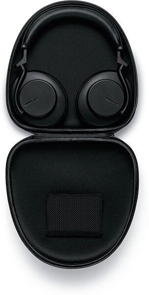 open zoom image for Shure AONIC 50 Gen 2 Wireless Noise-Cancelling Headphones, Black, SBH50G2-BK, Action Position Back