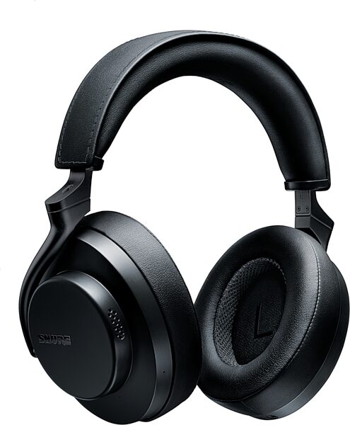 open zoom image for Shure AONIC 50 Gen 2 Wireless Noise-Cancelling Headphones, Black, SBH50G2-BK, Action Position Back