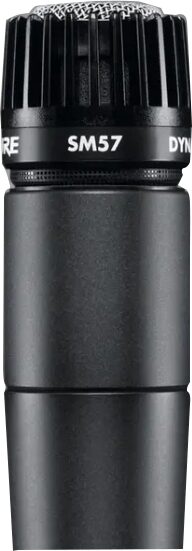 open zoom image for Shure SM57 and SM58 Microphone Package, Action Position Back