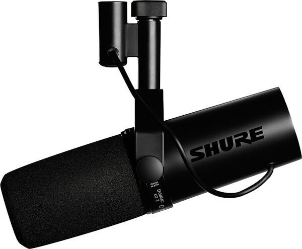 open zoom image for Shure SM7dB Active Cardioid Dynamic Broadcast Microphone, New, Action Position Back