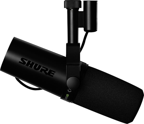 open zoom image for Shure SM7dB Active Cardioid Dynamic Broadcast Microphone, New, Action Position Back