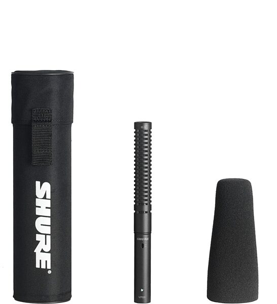 open zoom image for Shure VP89 Premium Modular Shotgun Microphone, Short, VP89S, Action Position Back