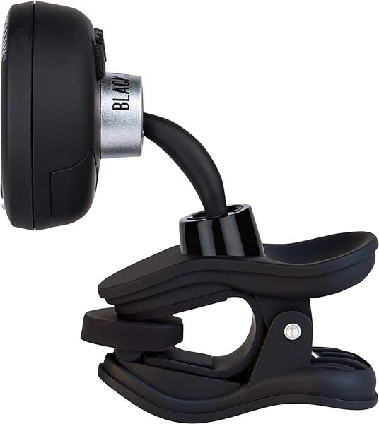 open zoom image for Snark SIL-1 Silver Snark Clip-On Chromatic Tuner, Black, Angled Side