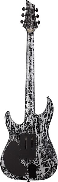 open zoom image for Schecter C-1 FRS Silver Mountain Electric Guitar, Action Position Back
