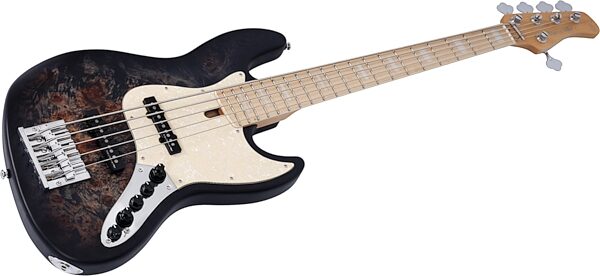 open zoom image for Sire Marcus Miller V7 Swamp Ash Reissue Electric Bass, 5-String, Black, Action Position Back