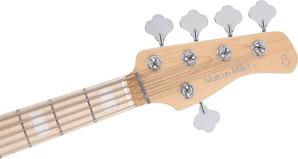 open zoom image for Sire Marcus Miller V7 Swamp Ash Reissue Electric Bass, 5-String, Black, Action Position Back