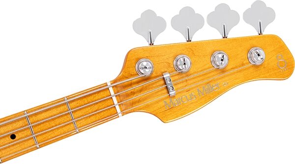 open zoom image for Sire Marcus Miller Z3 Electric Bass, Antique White, Action Position Back